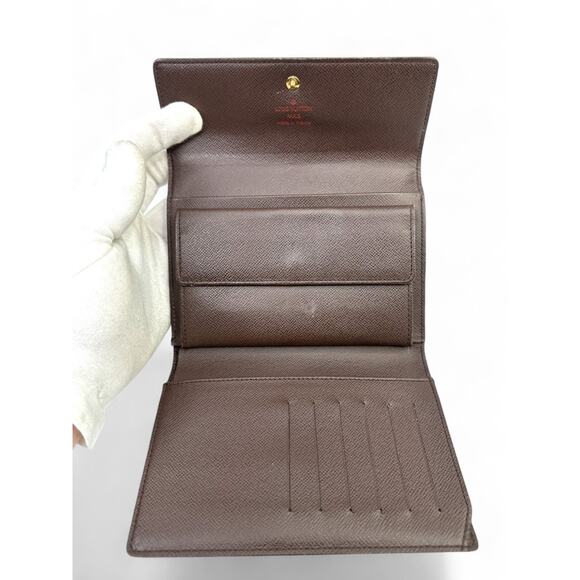 Louis Vuitton Vintage Damier Porte-Trésor Étui Papier Wallet - Picture 6 of 8